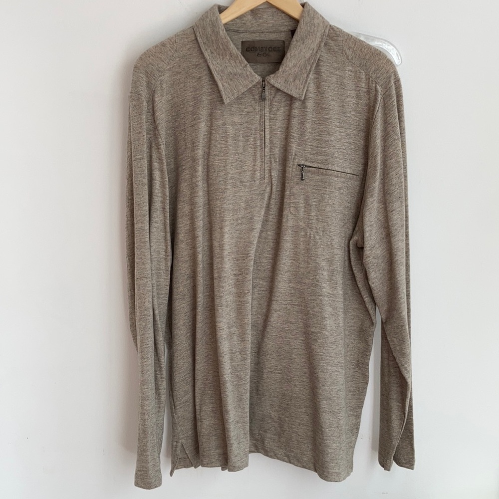 Comstock & Co. XLarge 1/4 Long Sleeve Shirt